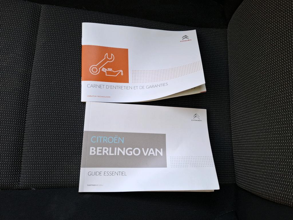 Citroen BERLINGO VAN M 650 BLUEHDI 100 S&S DRIVER 2019