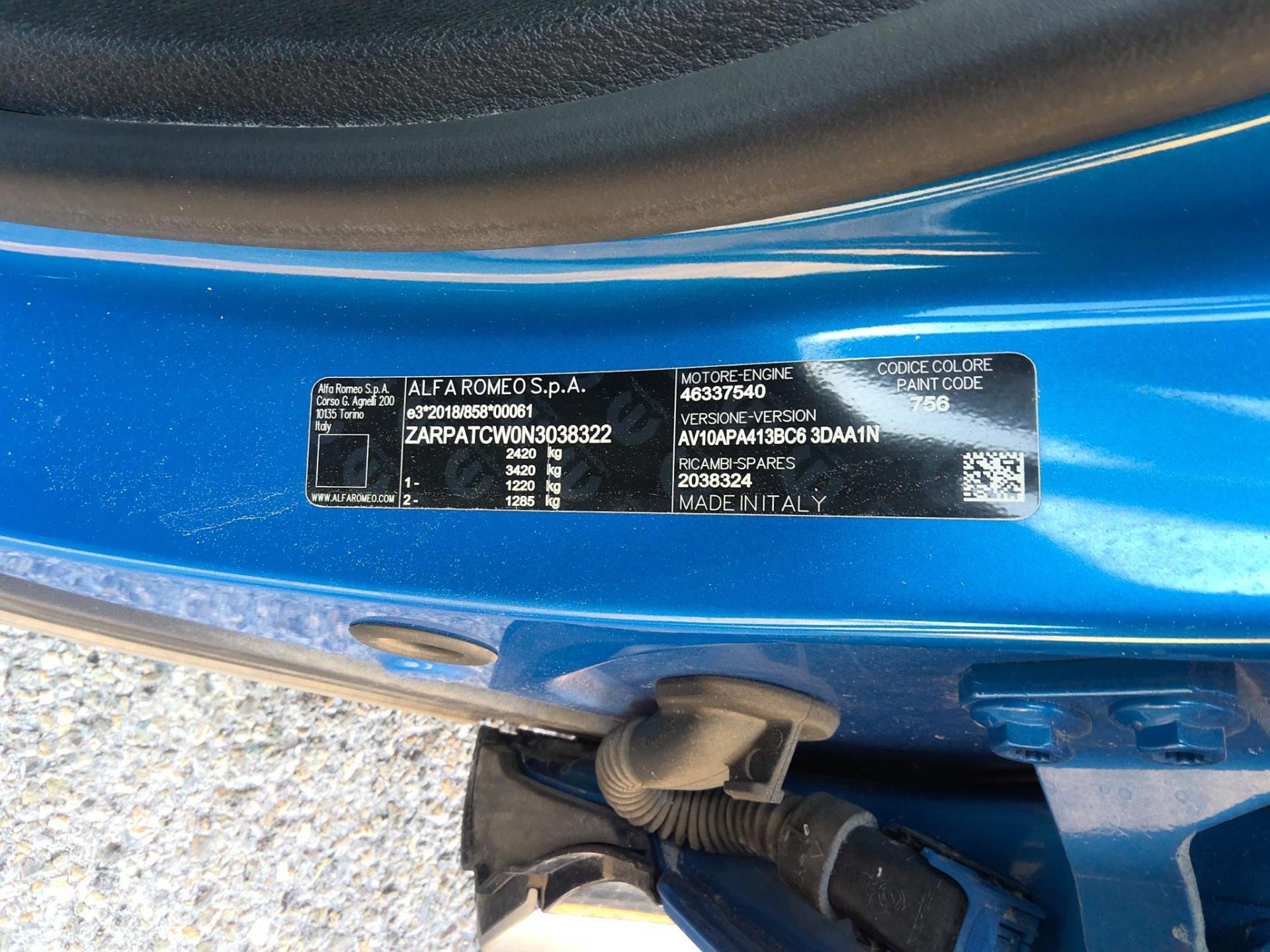 ALFA ROMEO Tonale 1.3 Hybride Rechargeable PHEV 280ch AT6 Q4 Ti 2023