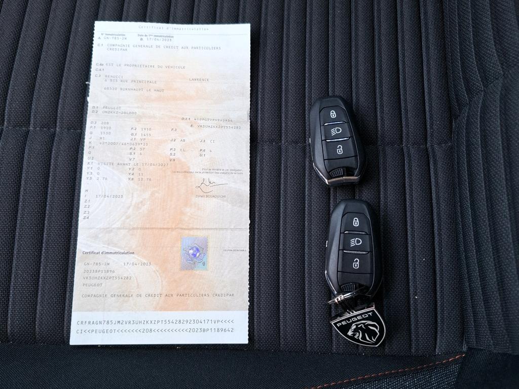 Peugeot 208 Electrique 50 kWh 136ch Like 2023