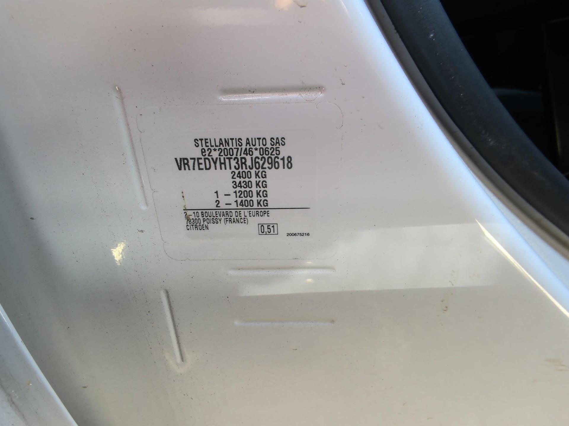 Citroen BERLINGO VAN TAILLE XL 950KG BLUEHDI 100 S&S BVM6 2024