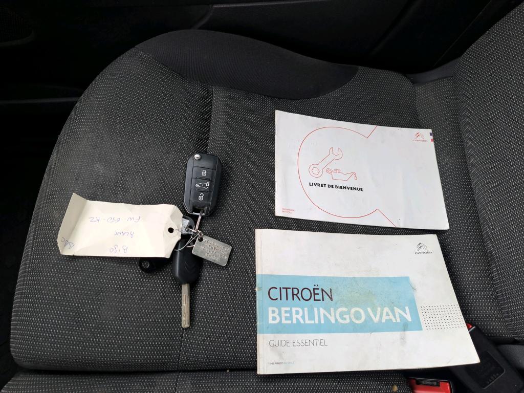 Citroen BERLINGO VAN M 650 BLUEHDI 100 S&S BVM5 DRIVER 2021