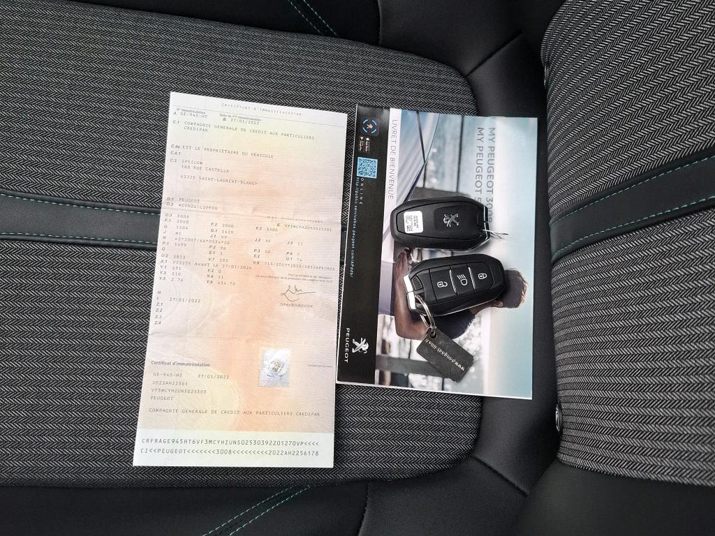 Peugeot 3008 BlueHDi 130ch S&S EAT8 Allure Pack 2022