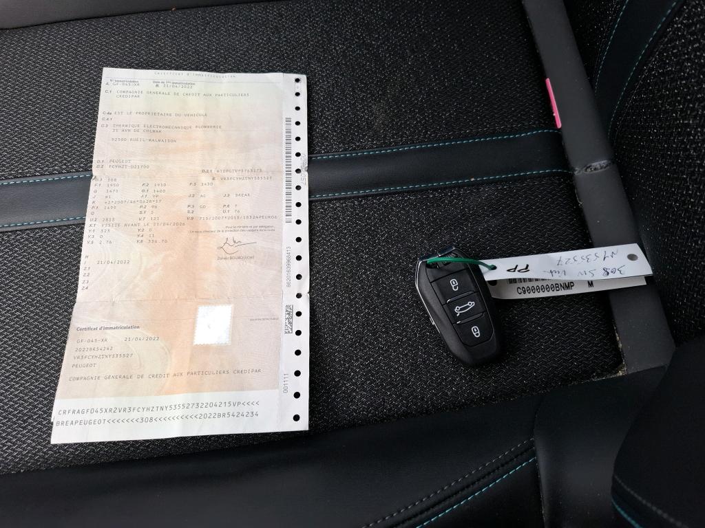 Peugeot 308 SW BlueHDi 130ch S&S EAT8 Allure Pack 2022