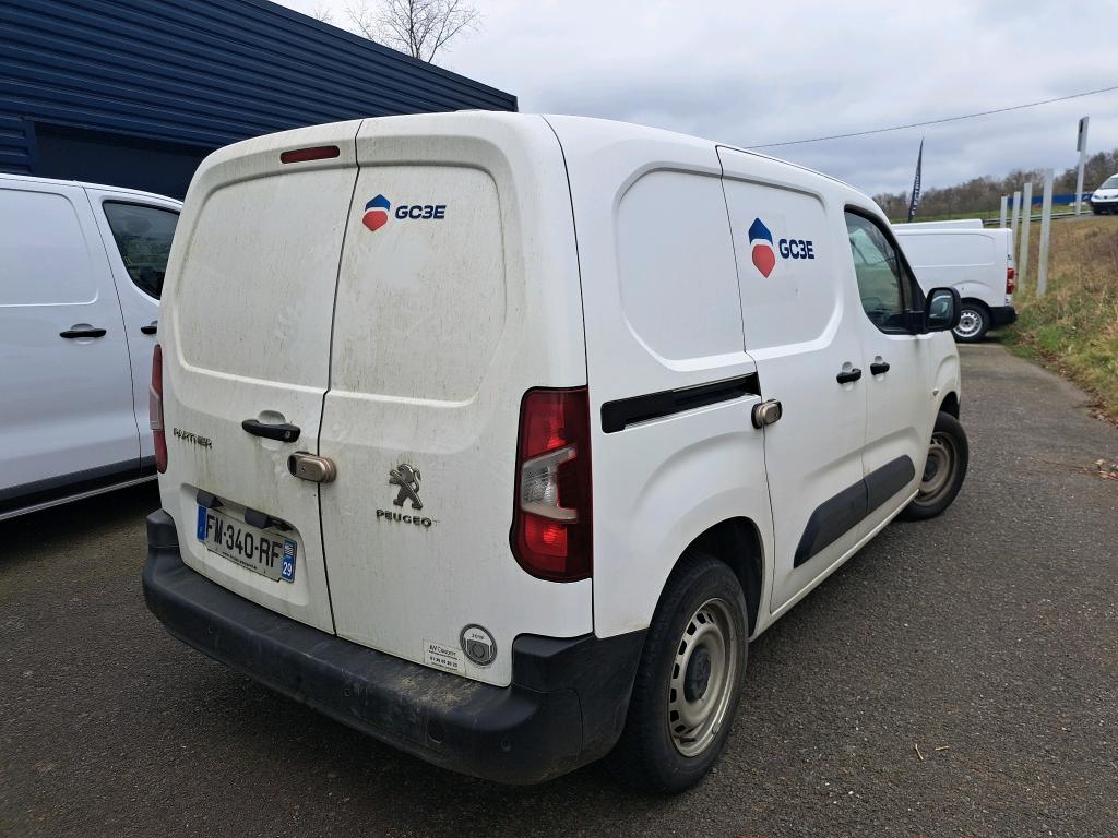 Peugeot PARTNER FOURGON STANDARD 650 KG BLUEHDI 100 S&S BVM5 PREMIUM 2019