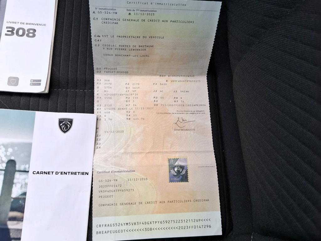 Peugeot 308 SW PHEV 180 e-EAT8 Active Pack 2023