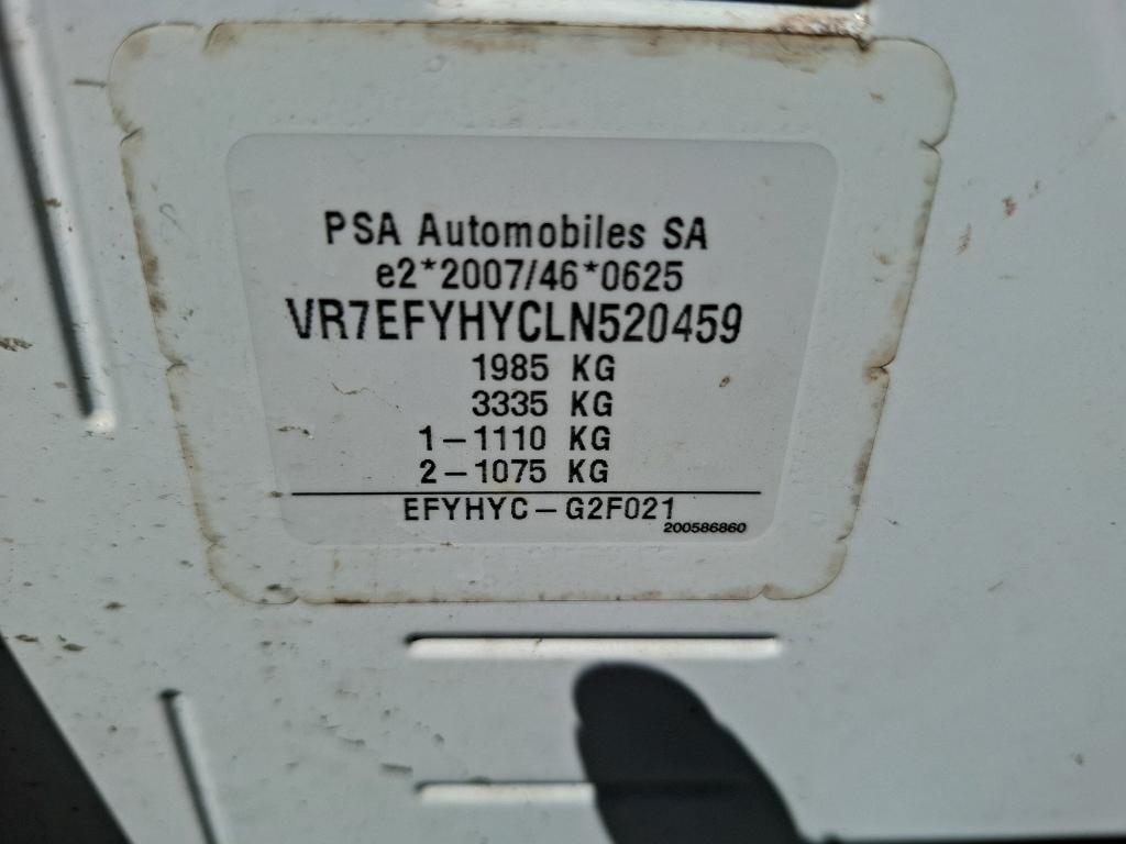 Citroen BERLINGO VAN M 650 BLUEHDI 100 S&S BVM5 DRIVER 2020