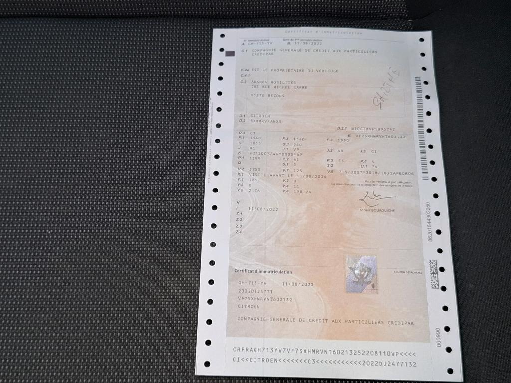 Citroen C3 PureTech 83 S&S BVM5 Shine 2022