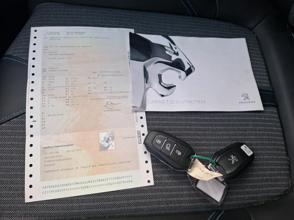 Peugeot 3008 Hybrid 225 e-EAT8 Allure Pack 2021