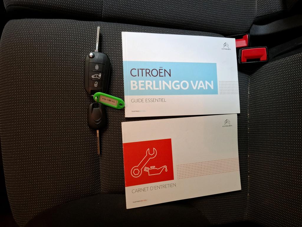 Citroen BERLINGO VAN M 650 BLUEHDI 100 S&S BVM5 CLUB 2020