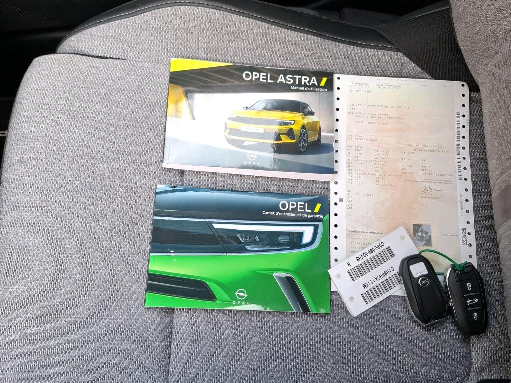 Opel Astra 1.5 Diesel 130 ch BVA8 Elegance 2023