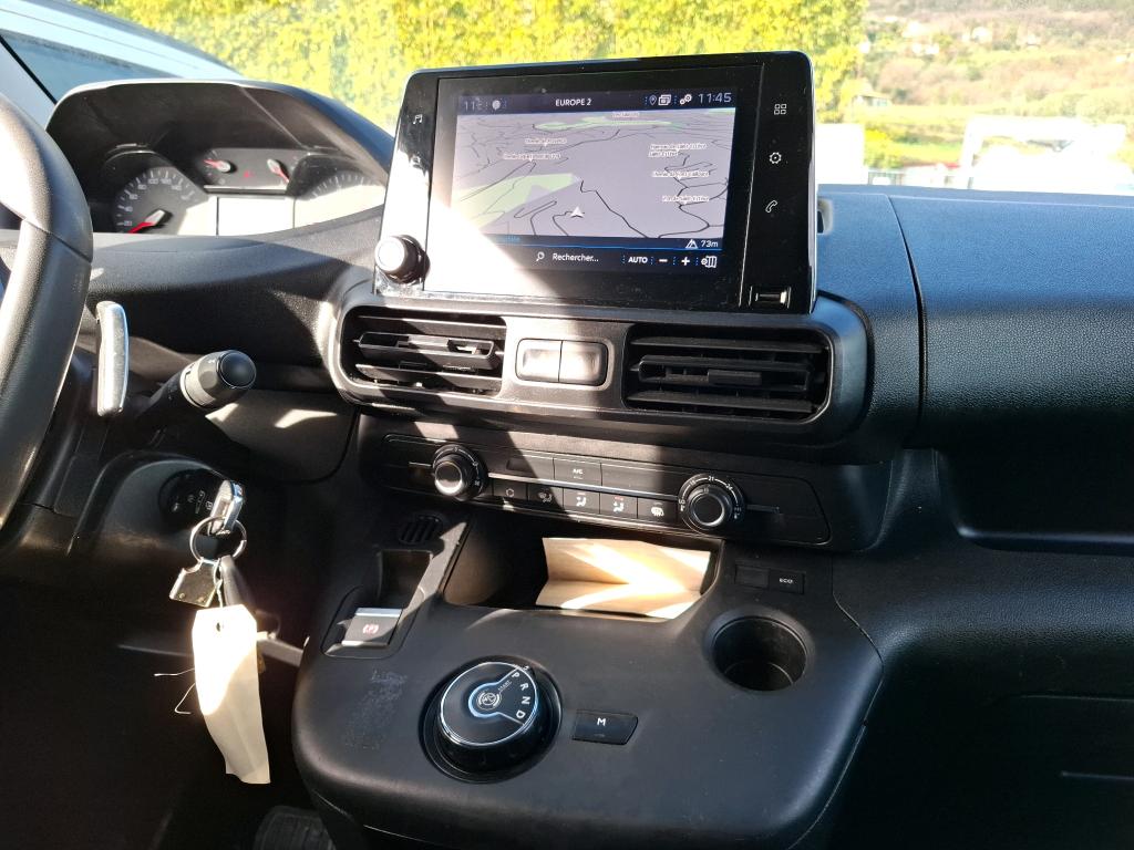 Peugeot PARTNER FOURGON STANDARD 650 KG BLUEHDI 130 S&S EAT8 ASPHALT 2021