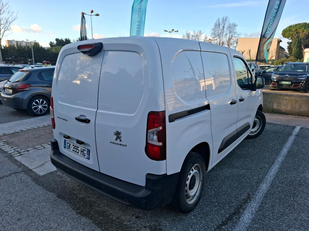 Peugeot PARTNER FOURGON STANDARD 650 KG BLUEHDI 100 S&S BVM6 ASPHALT 2022