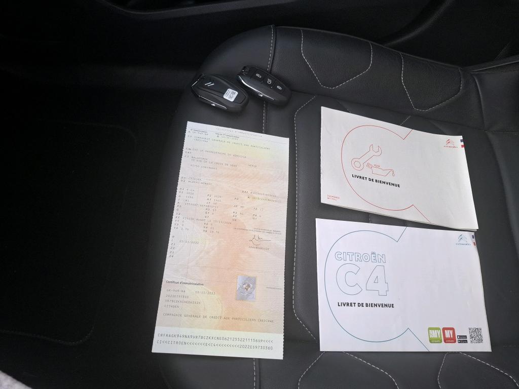 Citroen e-C4 136 ch Automatique Shine Pack 2022