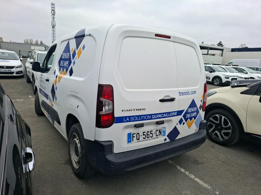 Peugeot PARTNER FOURGON STANDARD 650 KG BLUEHDI 100 S&S BVM5 PREMIUM 2020