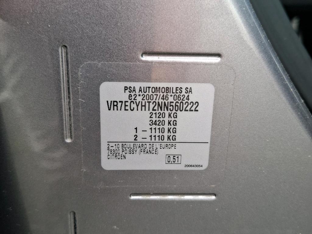 Citroen Berlingo Taille M BlueHDi 100 S&S BVM6 Feel 2022
