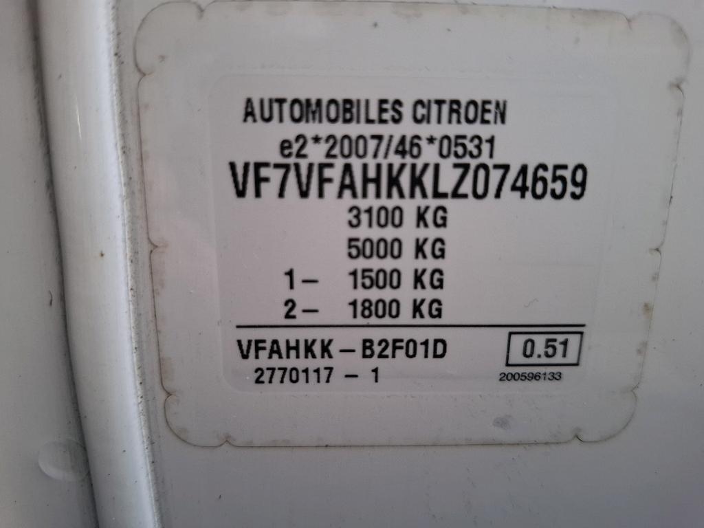 Citroen JUMPY FGN M BLUEHDI 120 S&S BVM6 DRIVER 340 NM 2020
