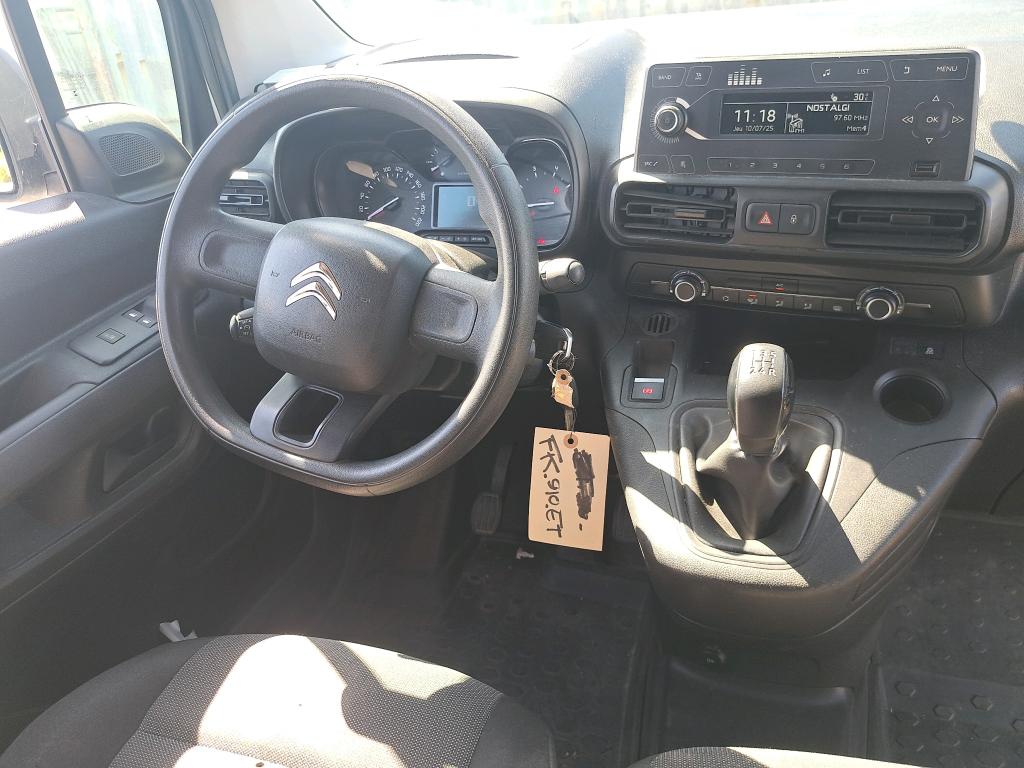 Citroen BERLINGO VAN M 650 BLUEHDI 100 S&S CLUB 2019
