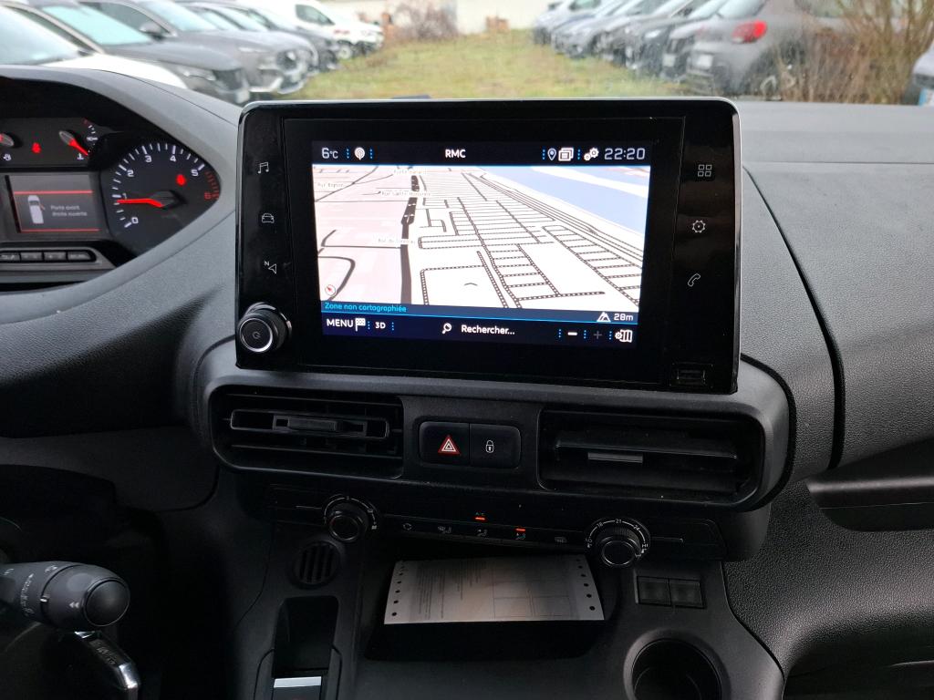 Peugeot PARTNER FOURGON LONG 950 KG BLUEHDI 100 S&S BVM5 ASPHALT 2021