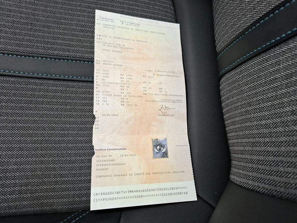 Peugeot 5008 PureTech 130ch S&S EAT8 Allure Pack 2022