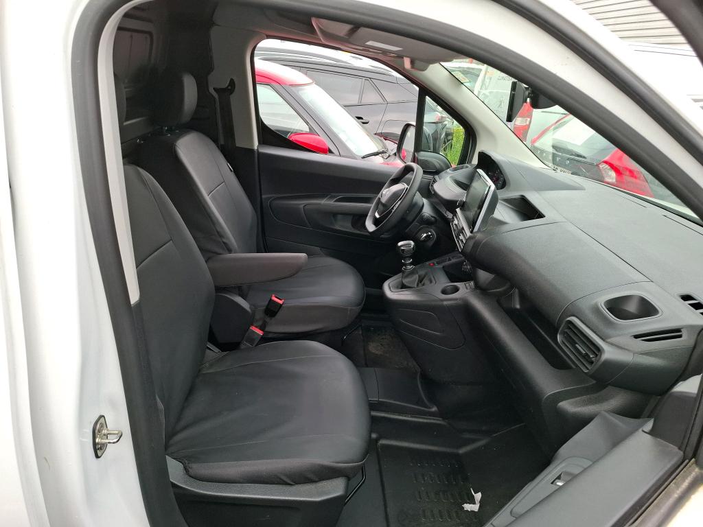 Peugeot PARTNER FOURGON STANDARD 650 KG BLUEHDI 100 S&S BVM6 ASPHALT 2021