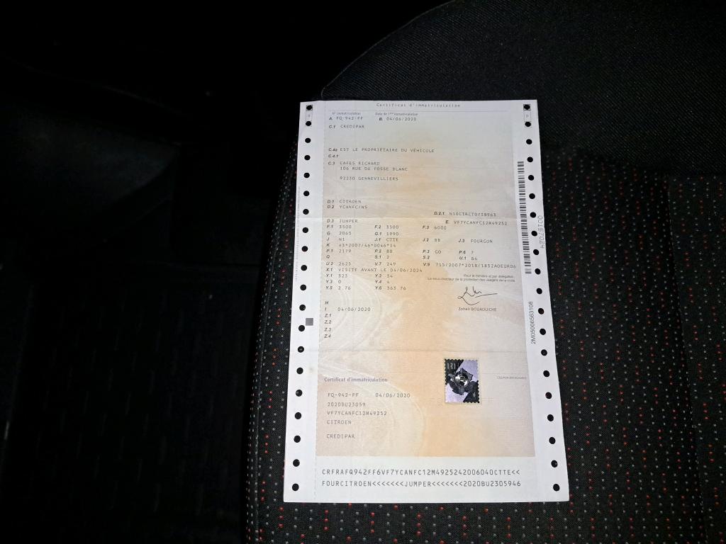 Citroen JUMPER TOLE 35 L3H2 BLUEHDi 120 S&S BVM6 DRIVER 2020