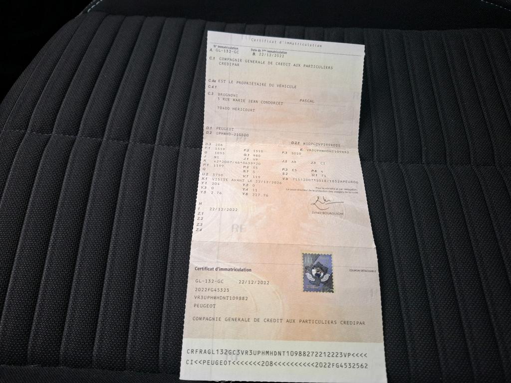 Peugeot 208 PureTech 75 S&S BVM5 Style 2022