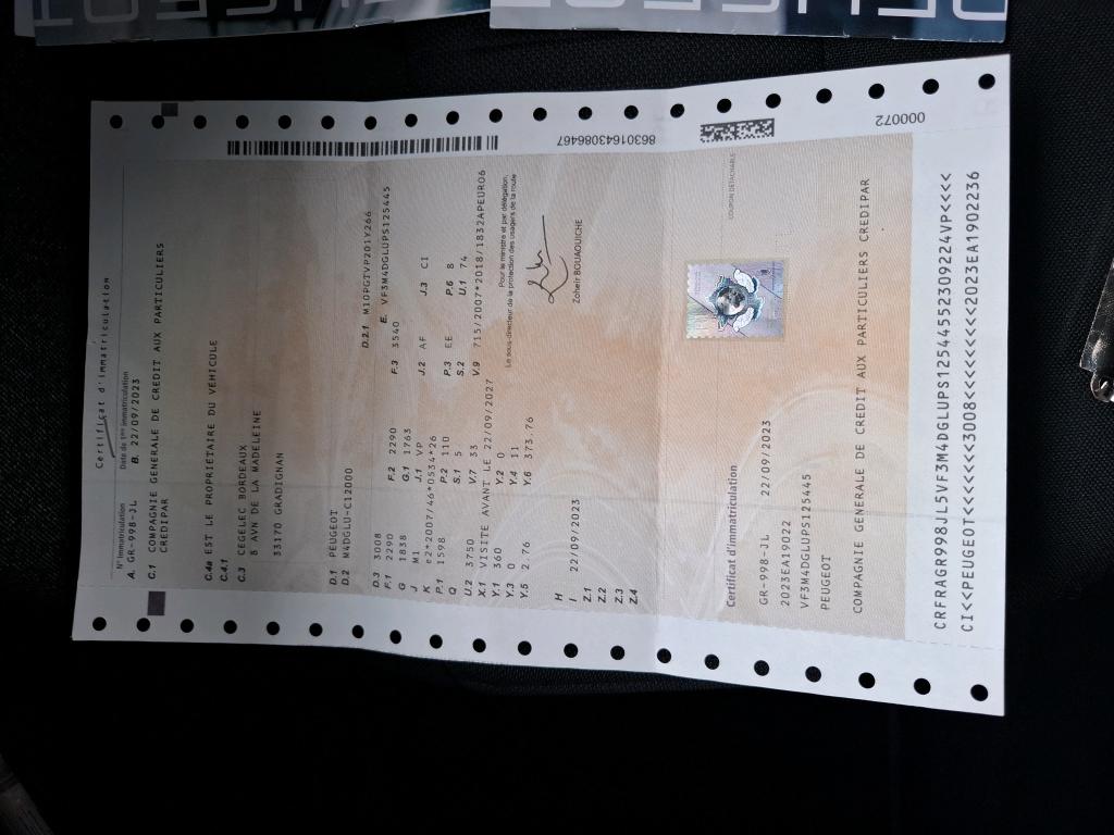 Peugeot 3008 Hybrid 180 e-EAT8 Active Pack 2023