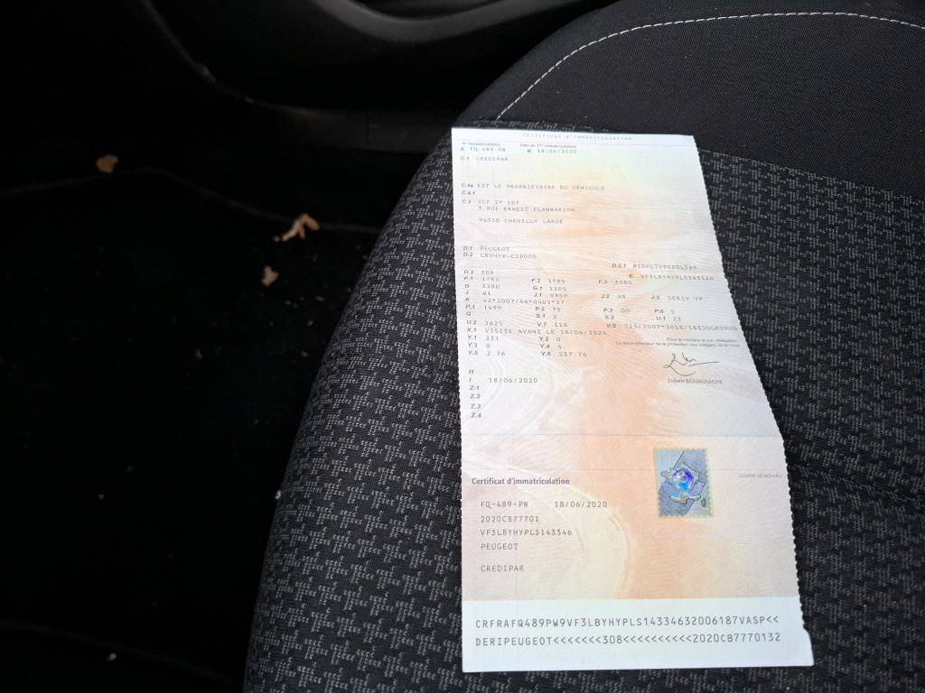 Peugeot 308 AFFAIRE BLUEHDI 100 S&S BVM6 PREMIUM PACK 2020