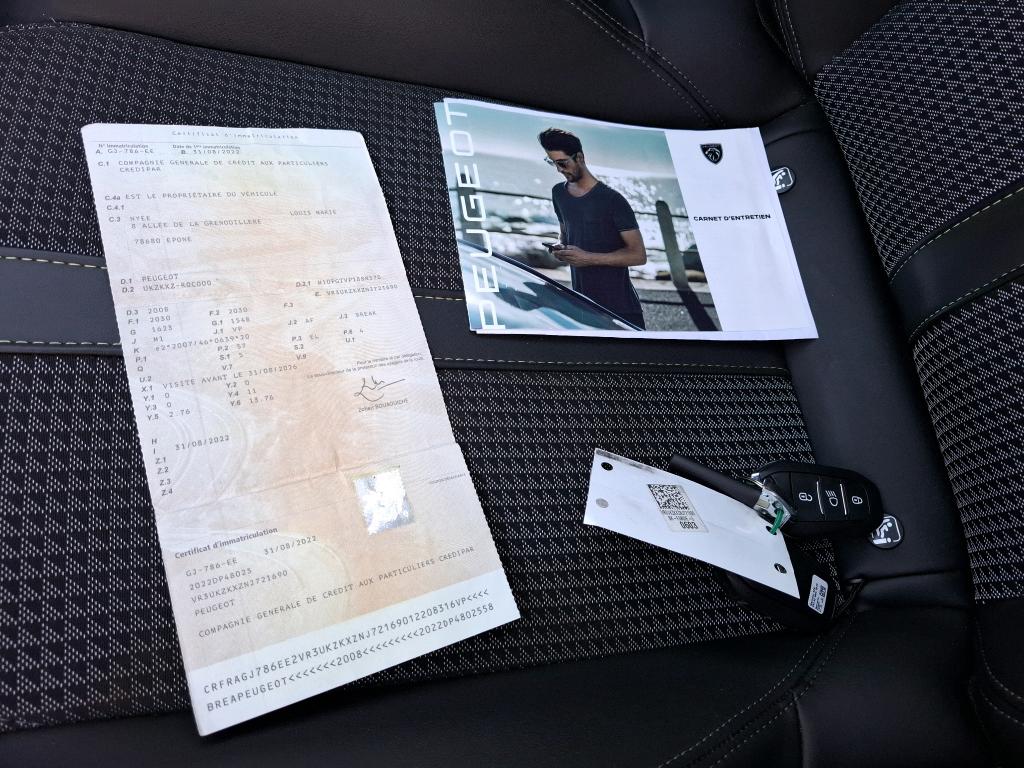 Peugeot 2008 Electrique 136 ch GT 2022