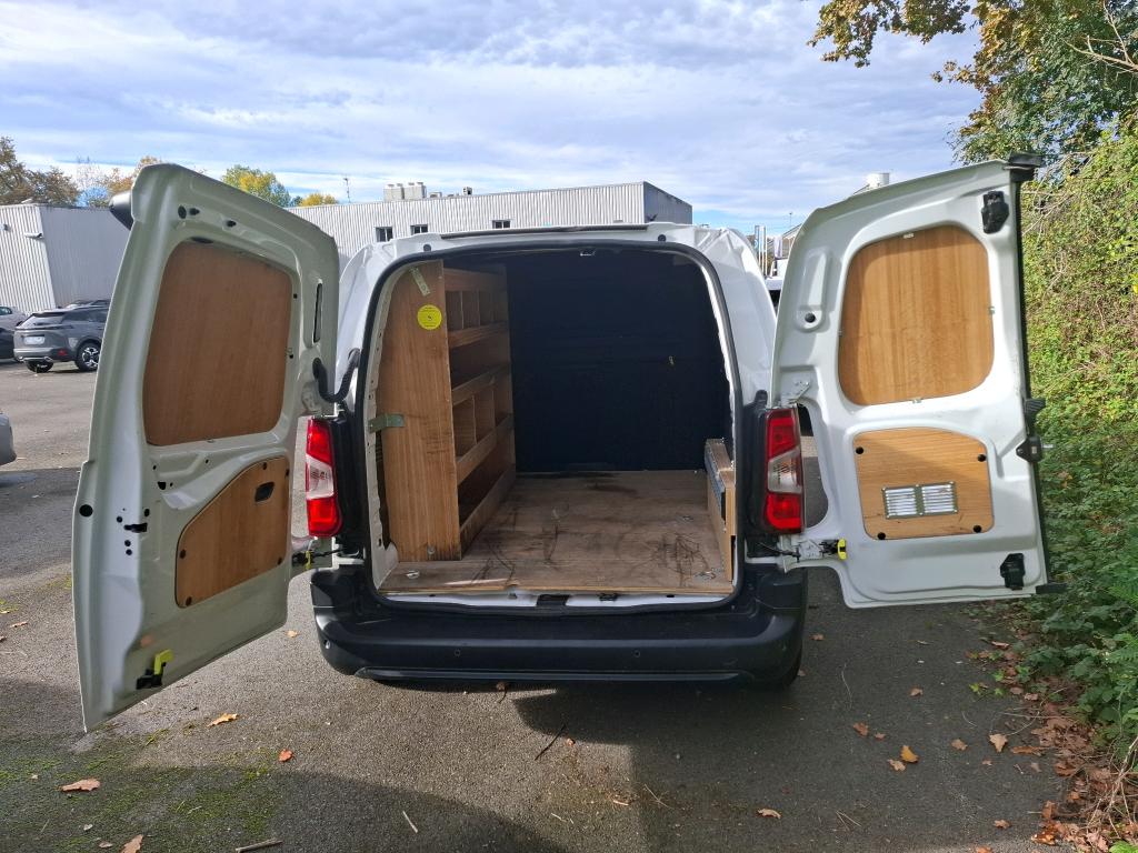 Peugeot PARTNER FOURGON STANDARD 650 KG BLUEHDI 100 S&S BVM6 ASPHALT 2022