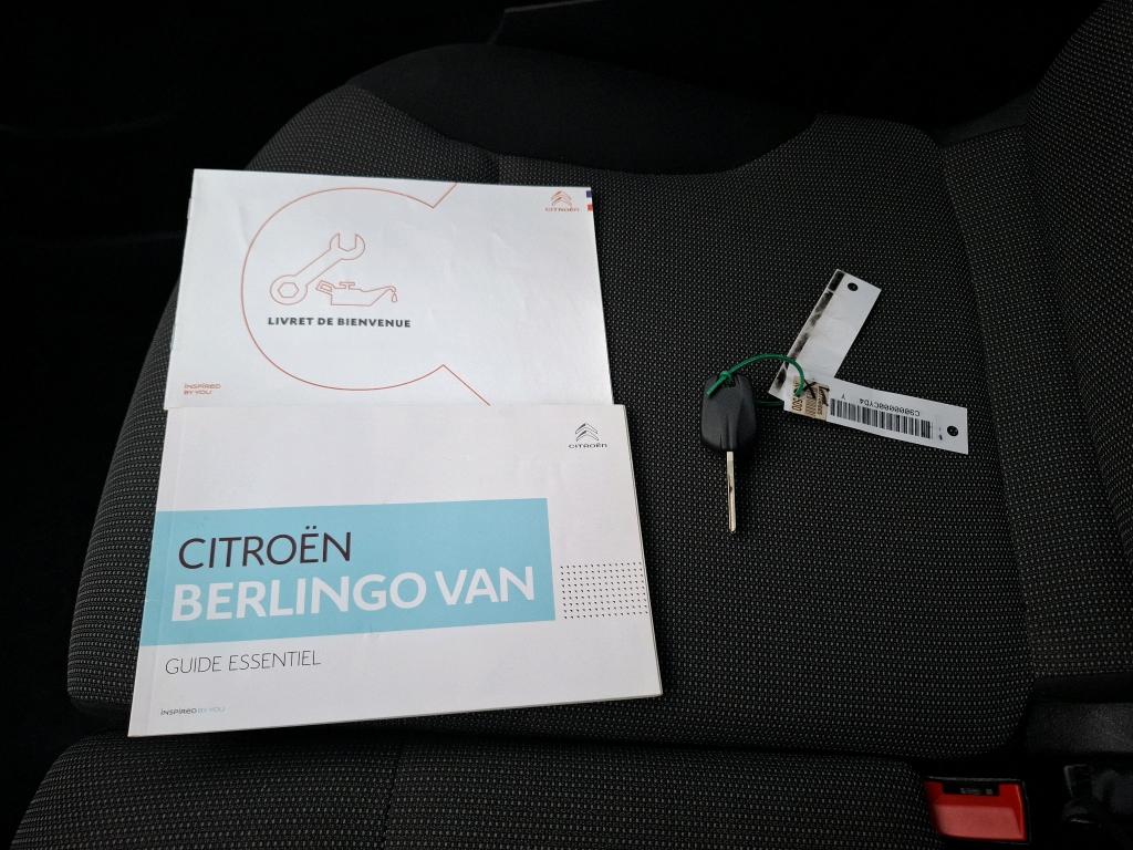 Citroen BERLINGO VAN M 650 BLUEHDI 100 S&S BVM5 CLUB 2020