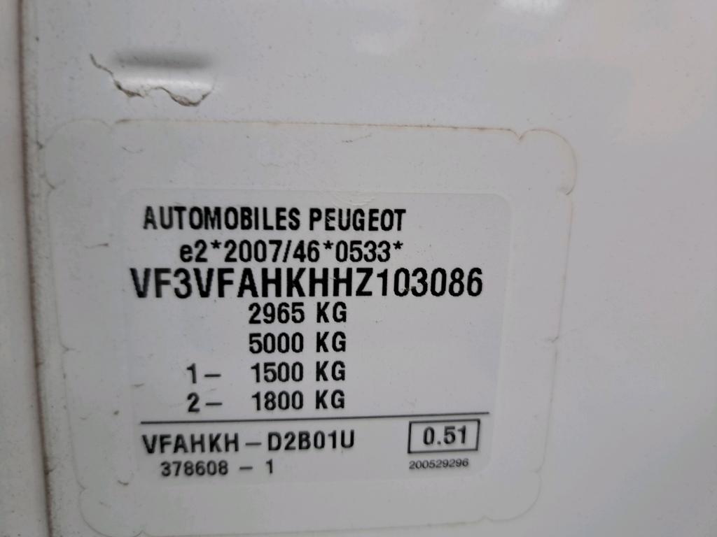 Peugeot EXPERT CA LONG 2.0 BLUEHDI 120 S&S BVM6 FIXE PREMIUM 2018