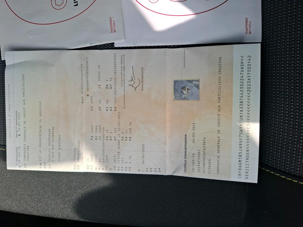 Citroen C3 SOCIETE BLUEHDI 100 S&S BVM6 FEEL BUSINESS R 2023