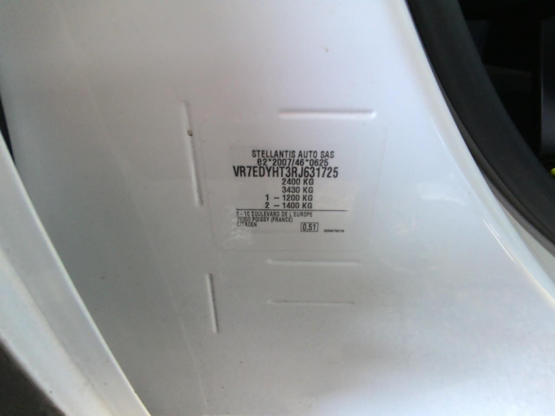 Citroen BERLINGO VAN TAILLE XL 950KG BLUEHDI 100 S&S BVM6 2024