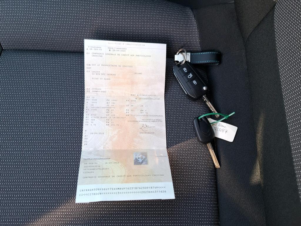 Citroen C3 PureTech 83 ch BVM5 You 2023