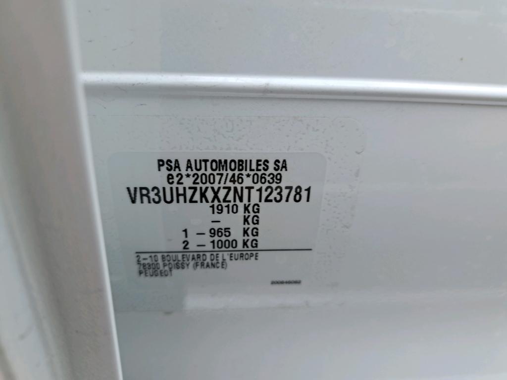 Peugeot 208 Electrique 50 kWh 136ch Active 2022