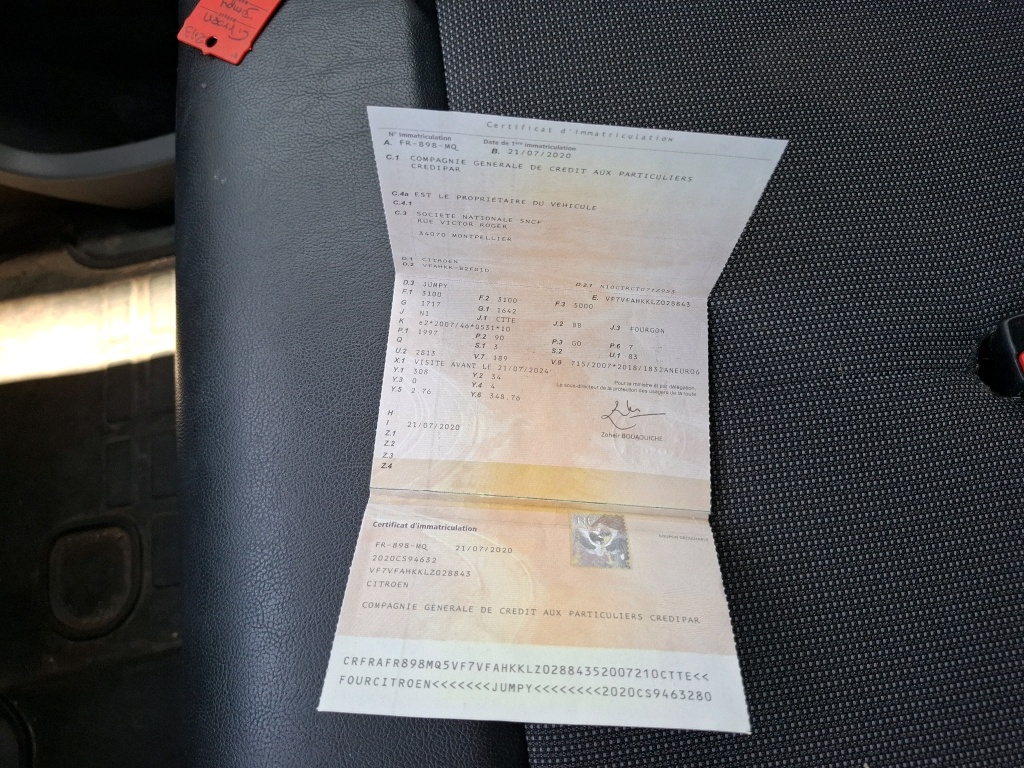 Citroen JUMPY FGN M BLUEHDI 120 S&S BVM6 CLUB 340 NM 2020