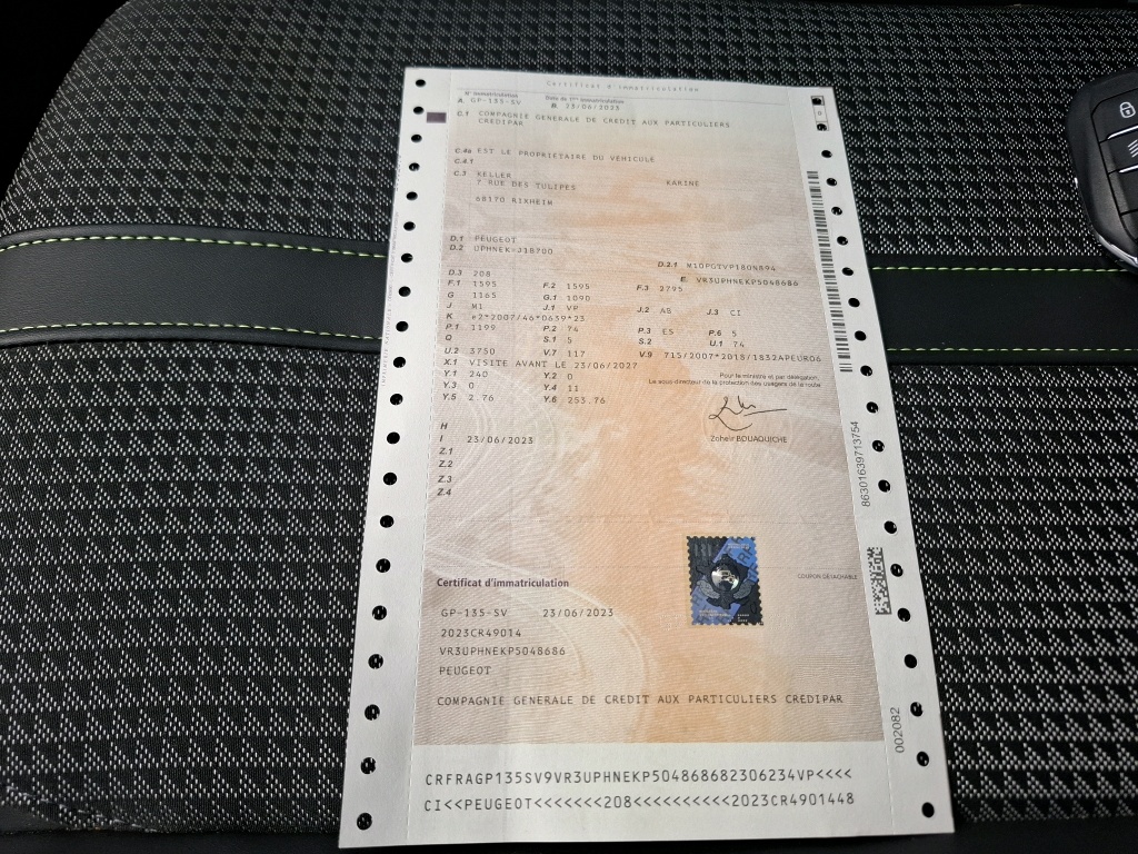 Peugeot 208 PureTech 100 S&S BVM6 GT 2023