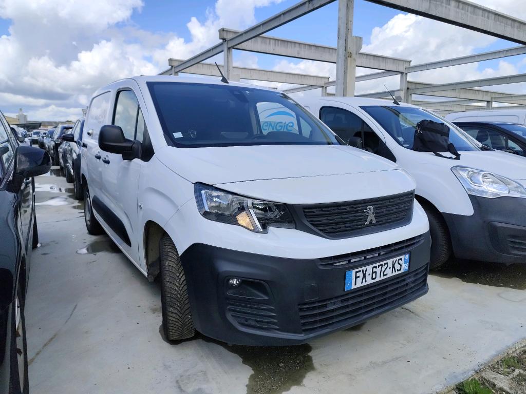 Peugeot PARTNER FOURGON STANDARD 650 KG BLUEHDI 100 S&S BVM5 ASPHALT 2021