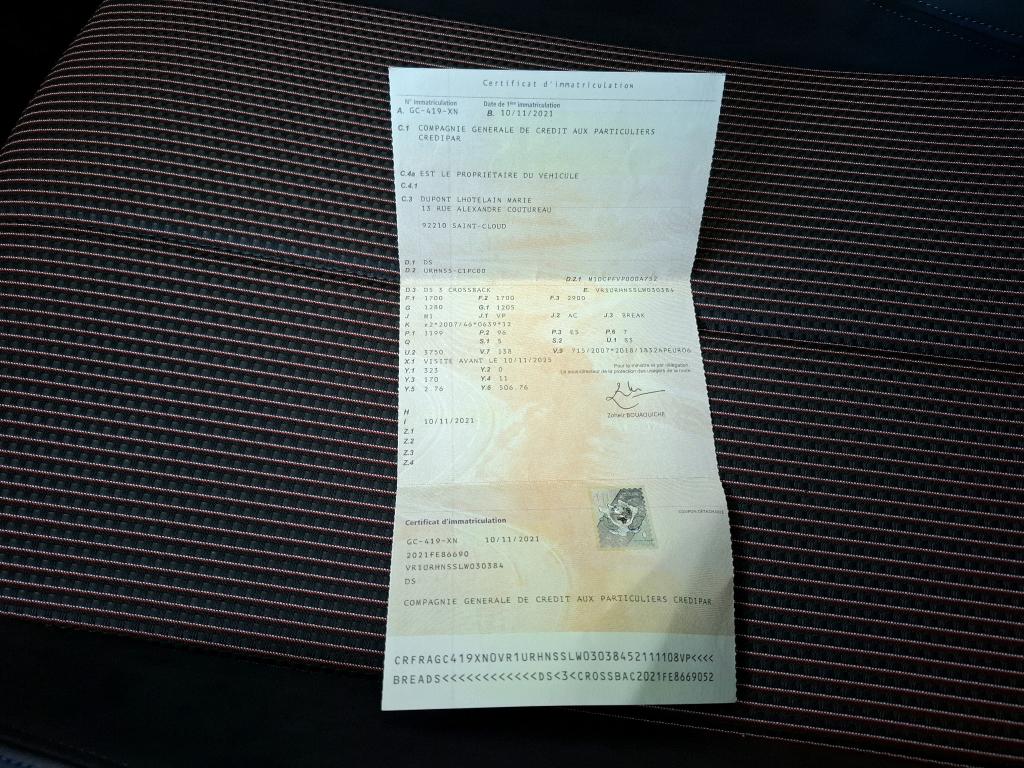 DS DS 3 CROSSBACK / DS 3 II 