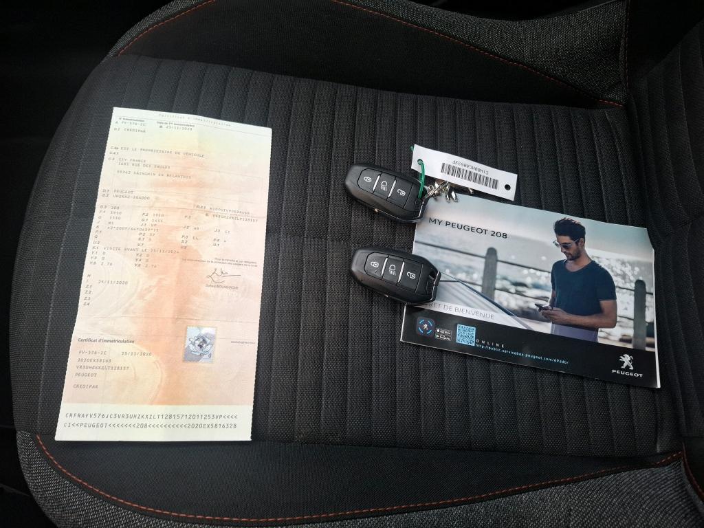 Peugeot 208 Electrique 50 kWh 136ch Active 2020