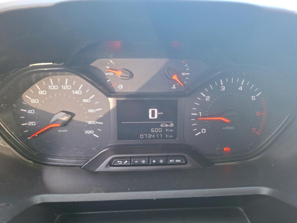 Peugeot PARTNER FOURGON STANDARD 650 KG BLUEHDI 75 BVM5 PREMIUM 2020