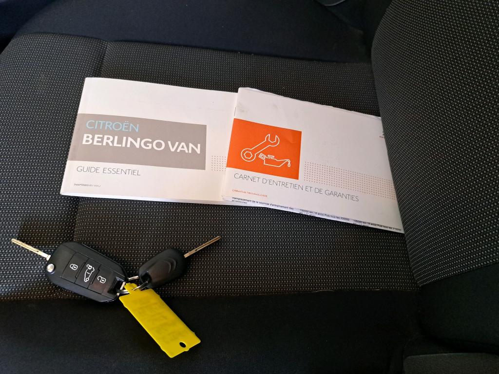Citroen BERLINGO VAN M 650 BLUEHDI 100 S&S CLUB 2019