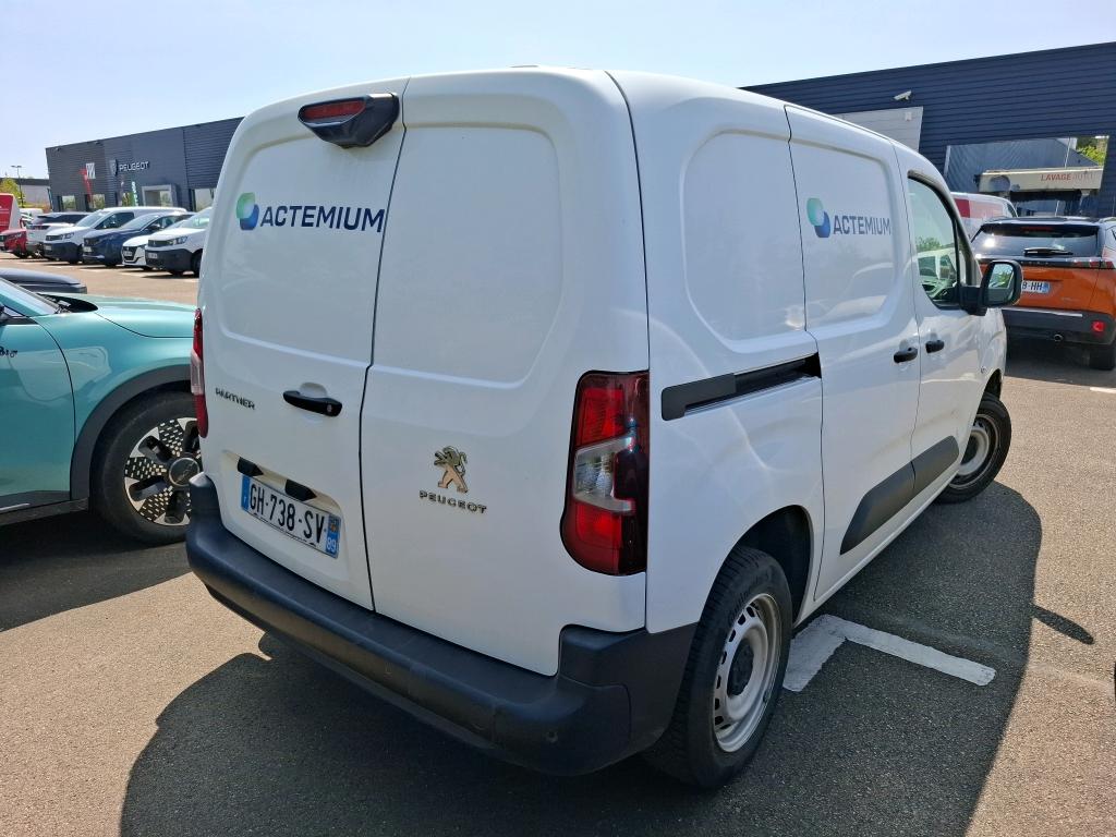 Peugeot PARTNER FOURGON STANDARD 650 KG BLUEHDI 100 S&S BVM6 ASPHALT 2022