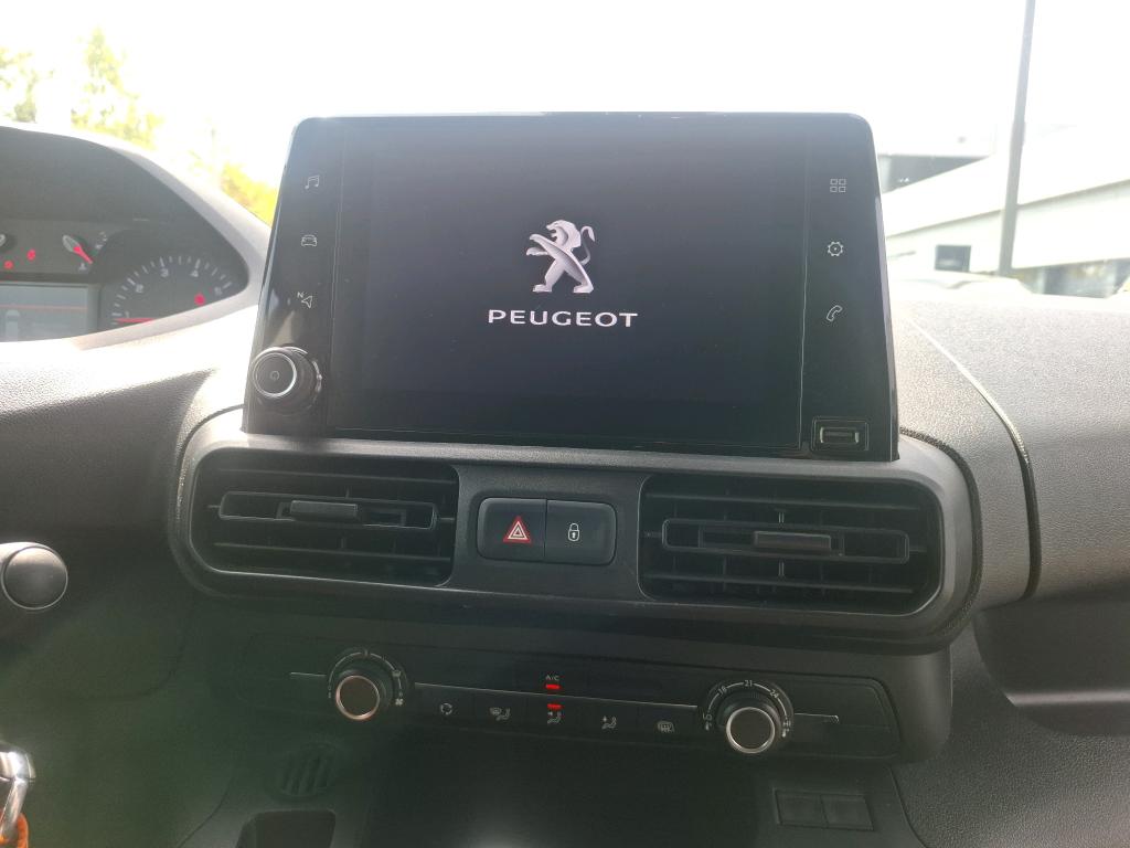 Peugeot PARTNER FOURGON STANDARD 650 KG BLUEHDI 100 S&S BVM5 ASPHALT 2021