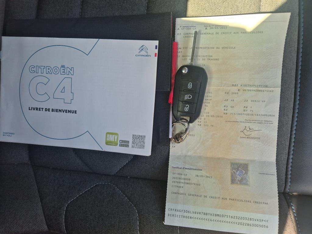 Citroen C4 SOCIETE BLUEHDI 130 S&S EAT8 FEEL NAV BUSINESS R 2022