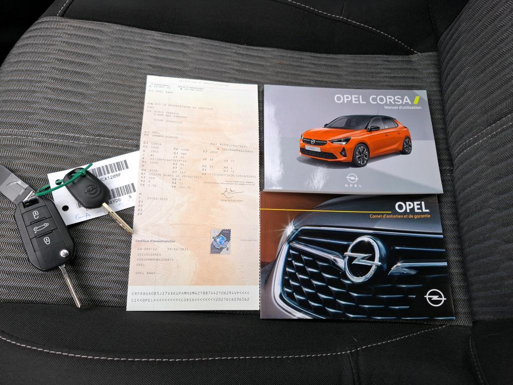 Opel Corsa 1.2 75 ch BVM5 Edition Business 2021
