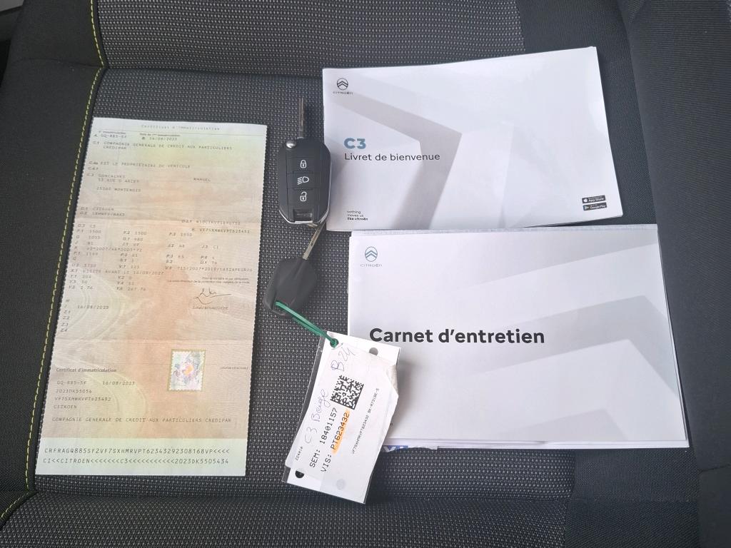 Citroen C3 PureTech 83 ch BVM5 You 2023
