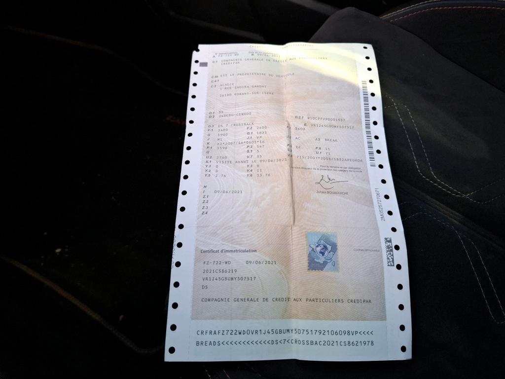 DS DS7 Crossback Hybride E-Tense 300 EAT8 4x4 Performance Line 2021