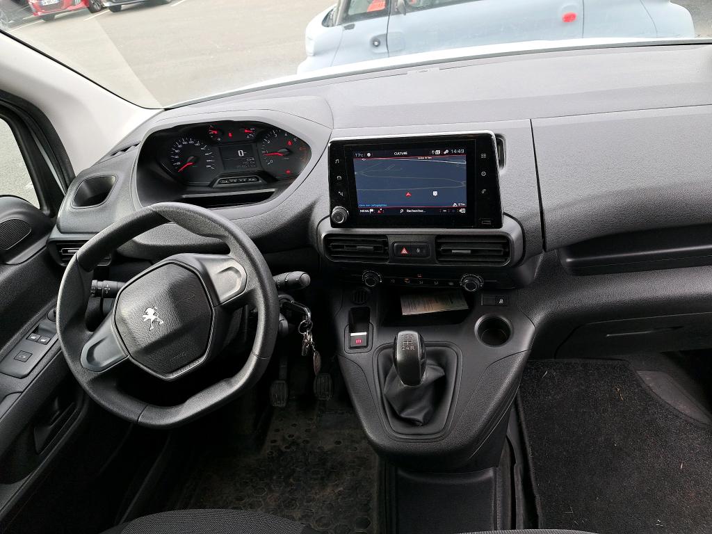 Peugeot PARTNER FOURGON STANDARD 650 KG BLUEHDI 100 S&S BVM5 PREMIUM 2019